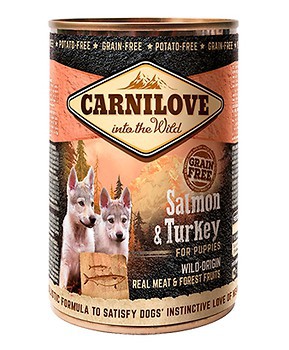 Фото Carnilove Salmon & Turkey For Puppies 400 г