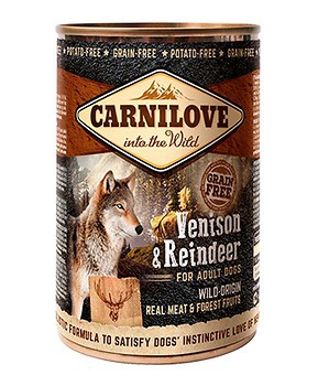 Фото Carnilove Venison & Reindeer For Adult Dogs 400 г