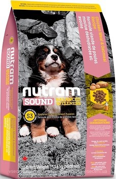 Фото Nutram Sound Balanced Wellness S3 Natural Large Breed Puppy Food 20 кг