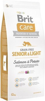 Фото Brit Care Grain-Free Senior & Light Salmon & Potato 12 кг