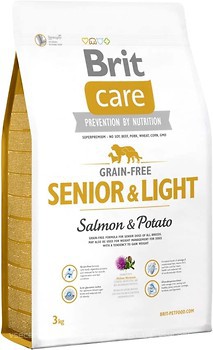 Фото Brit Care Grain-Free Senior & Light Salmon & Potato 3 кг