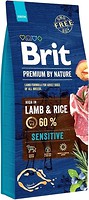 Фото Brit Premium Sensitive Lamb & Rice 15 кг