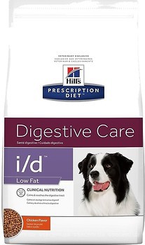 Фото Hill's Prescription Diet Canine i/d Digestive Care Low Fat Chicken 1.5 кг