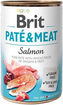 Фото Brit Pate & Meat Salmon 400 г