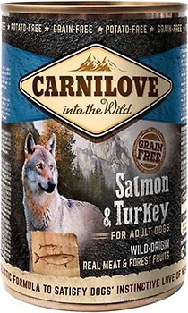 Фото Carnilove Salmon & Turkey For Adult Dogs 400 г