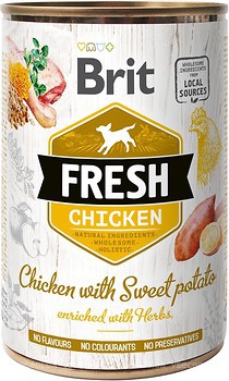 Фото Brit Fresh Fresh Chicken With Sweet Potato 400 г