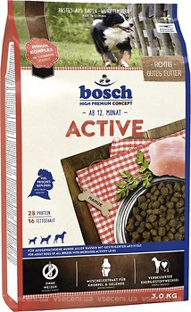 Фото Bosch Tiernahrung Active Adult 3 кг