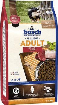 Фото Bosch Tiernahrung Adult Lamb & Rice 1 кг