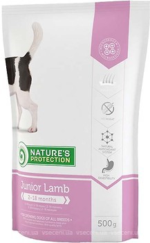 Фото Nature's Protection Junior Lamb 500 г