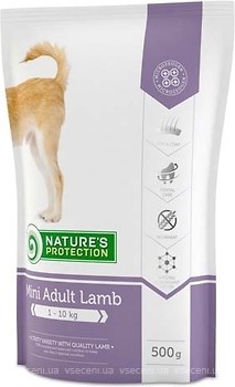 Фото Nature's Protection Mini Adult Lamb 500 г