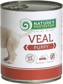 Фото Nature's Protection Puppy Veal 800 г