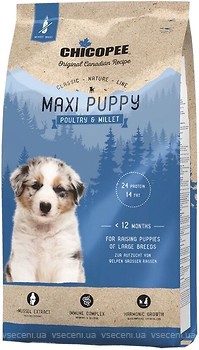 Фото Chicopee CNL Maxi Puppy Poultry & Millet 15 кг