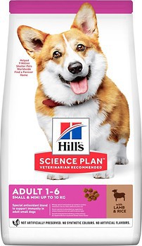 Фото Hill's Science Plan Small & Mini Adult with Lamb & Rice 6 кг