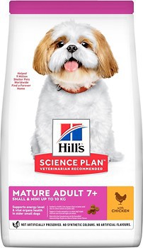 Фото Hill's Science Plan Small & Mini Mature Adult 7+ with Chicken 3 кг