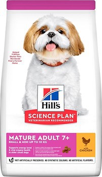 Фото Hill's Science Plan Small & Mini Mature Adult 7+ with Chicken 6 кг