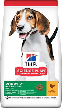 Фото Hill's Science Plan Puppy Healthy Development Medium Chicken 14 кг