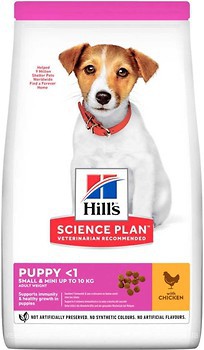 Фото Hill's Science Plan Small & Mini Puppy Food Chicken 300 г