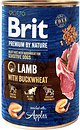 Фото Brit Premium by Nature Lamb with Buckwheat 400 г