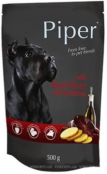 Фото Dolina Noteci Piper Dog with beef liver and potatoes 500 г