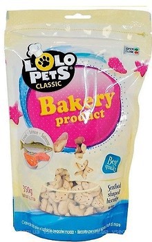 Фото Lolo Pets Бисквит крокеты с лососем 350 г (LO-80807)