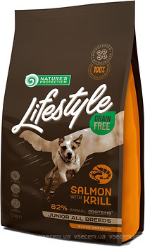 Фото Nature's Protection Lifestyle Free Junior All Breeds Salmon with Krill 10 кг