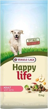 Фото Versele-Laga Сухой корм Happy Life Adult Lamb 15 кг