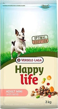 Фото Versele-Laga Сухой корм Happy Life Adult Lamb 3 кг