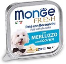Фото Monge Dog Fresh With Cord Fish 100 г