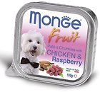 Фото Monge Dog Fruit With Chicken & Raspberry 100 г