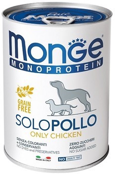 Фото Monge Dog Solo With Chicken 400 г