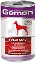 Фото Gemon Dog Wet Maxi Adult Beef and Rice 1.25 кг