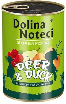 Фото Dolina Noteci Premium Dog Superfood Deer and Duck 800 г