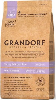 Фото Grandorf Adult Mini Turkey & Brown Rice 3 кг