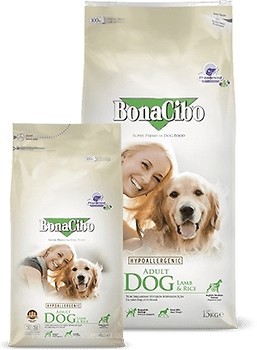 Фото BonaCibo Adult Dog Lamb and Rice 15 кг (BC405789)