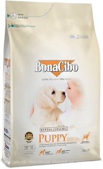 Фото BonaCibo Puppy Chicken and Rice with Anchovy 3 кг (BC406106)