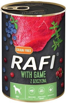 Фото Dolina Noteci Rafi Dog with game, blueberry and cranberry 400 г