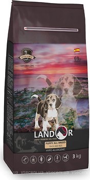 Фото Landor Puppy All Breed Duck and Rice 3 кг