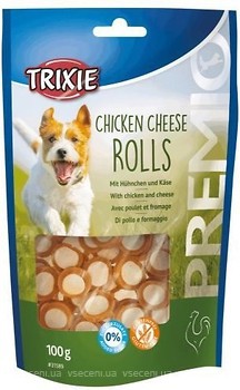 Фото Trixie Premio Chicken Cheese Rolls 100 г (31589)