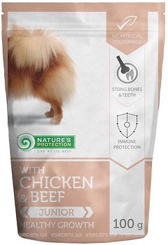 Фото Nature's Protection Healthy Growth Junior Chicken and Beef 100 г