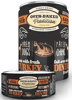 Фото Oven-Baked Tradition Dog Fresh Turkey and Vegetables 156 г