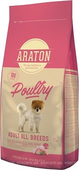 Фото Araton Adult All Breeds Poultry 15 кг