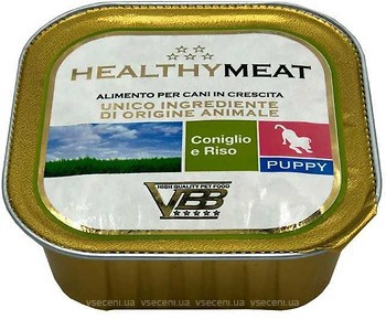 Фото Healthy Pate Puppy Rabbit and Rice 150 г