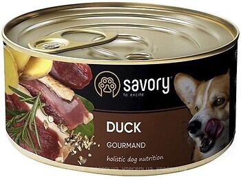 Фото Savory Dog Gourmand Duck 200 г (30464)