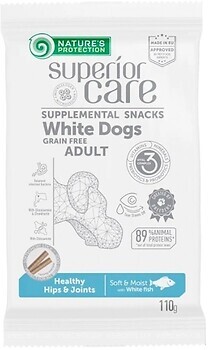 Фото Nature's Protection Superior Care White Dogs Healthy Hips and Joints 110 г