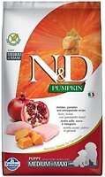 Фото Farmina N&D Low Grain Puppy Medium and Maxi Pumpkin, Chicken and Pomegranate 2.5 кг