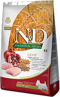 Фото Farmina N&D Adult Light Mini Chicken and Pomegranate 2.5 кг