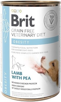Фото Brit Grain Free Veterinary Diet Obesity Lamb & Pea 400 г