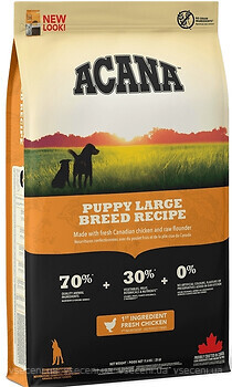 Фото Acana Puppy Large Breed Recipe 17 кг