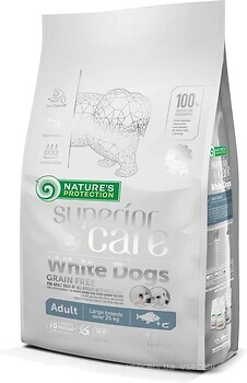 Фото Nature's Protection Superior Care White Dogs Adult Large Breeds 1.5 кг (NPSC46338)