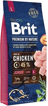 Фото Brit Premium Junior L 1 кг